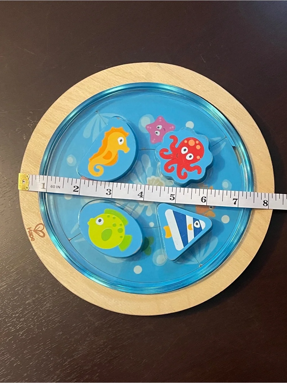 Hape Deep Sea Discovery Toddler Multi-Layered Wooden Puzzle